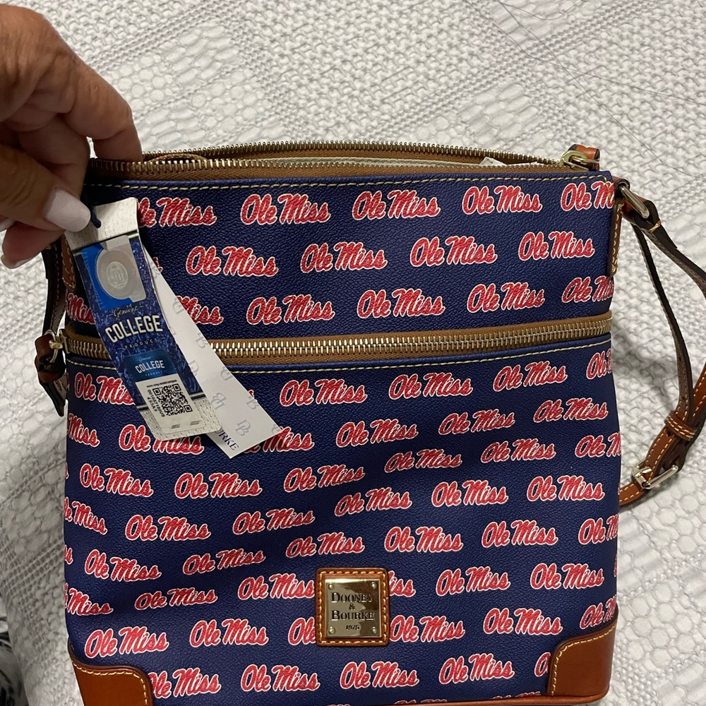 Dooney and Bourke Ole Miss Shoulder Bag